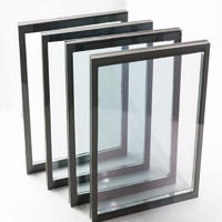 Double glazed glass panels Low e insulated glass unit various sizes available