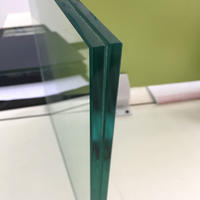 Laminated safety glass wholesales price clear or colored PVB interlayer SGP