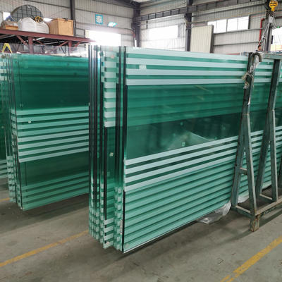 Laminated pattern glass decorative ceramic frit glass for building